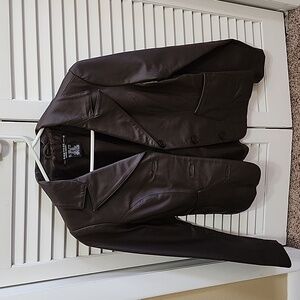 Brown Genuine Leather Jacket